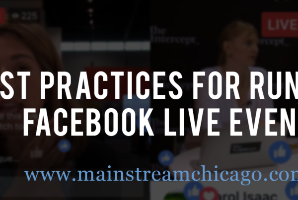 Best Practices for Facebook Live Streaming
