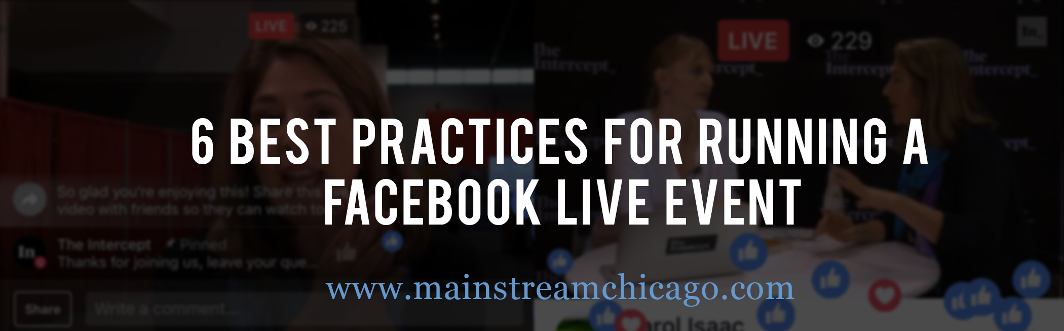 Best Practices for Facebook Live Streaming